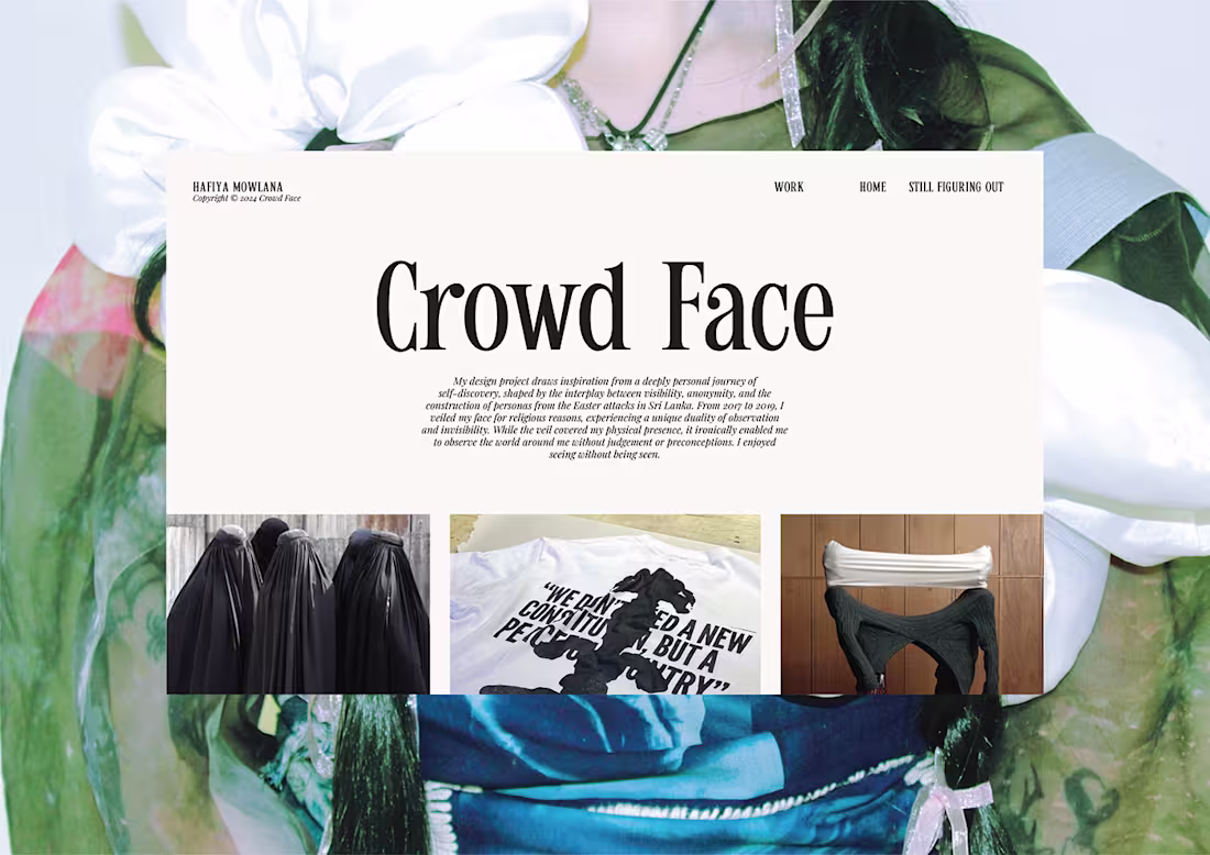 Cover image for A Fashion Collection : The Aftermath of Easter Attack 