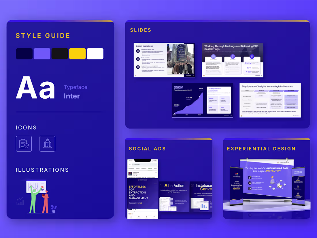 Cover image for Instabase Brand System Development