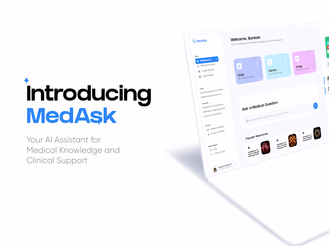 Cover image for MedAsk, ChatGPT but for medics