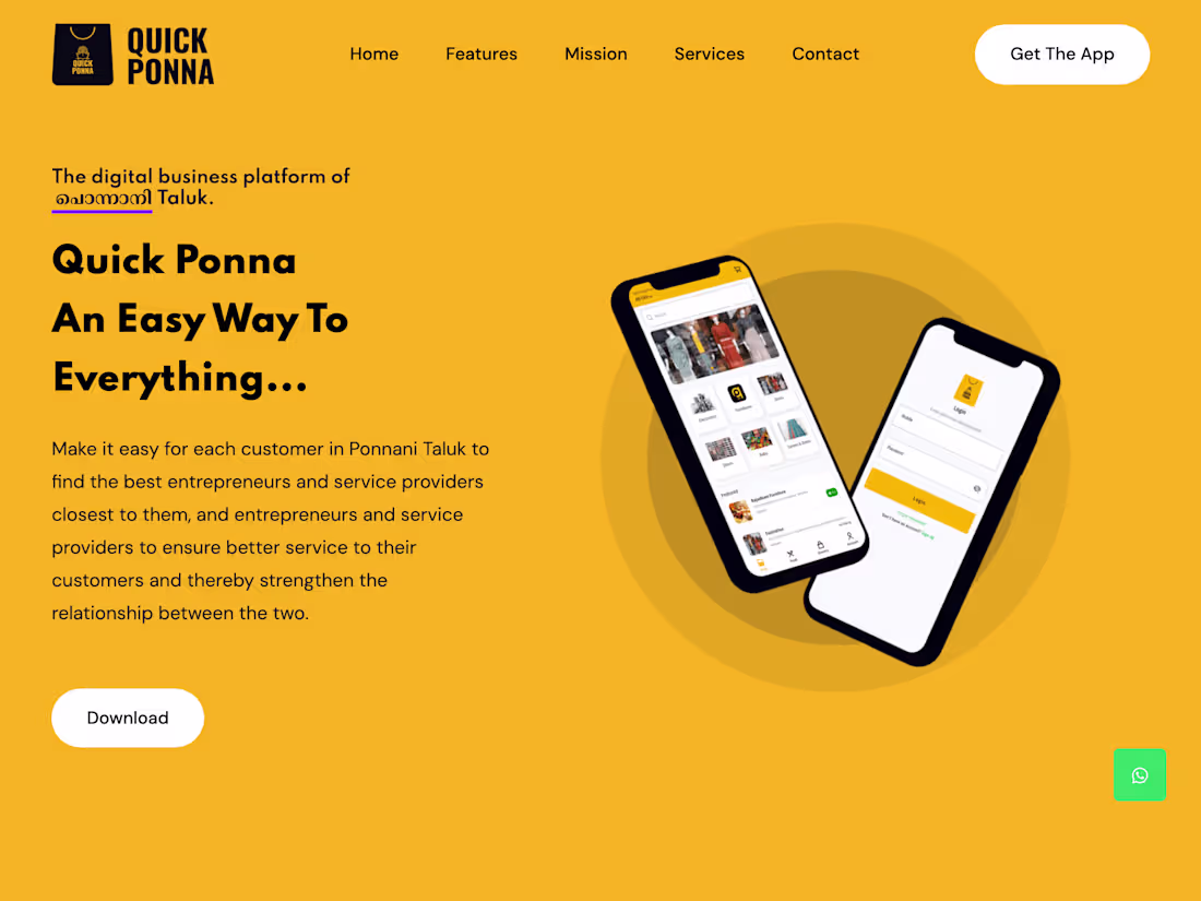 Cover image for Quick Ponna — An Easy Way To Everything.