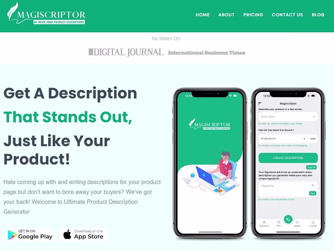 Cover image for Design Single Page Elementor Website for  Magiscriptor.com