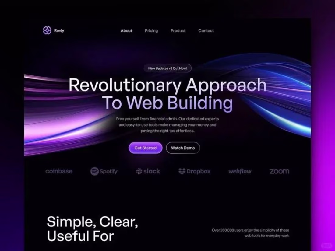 Cover image for Revly website