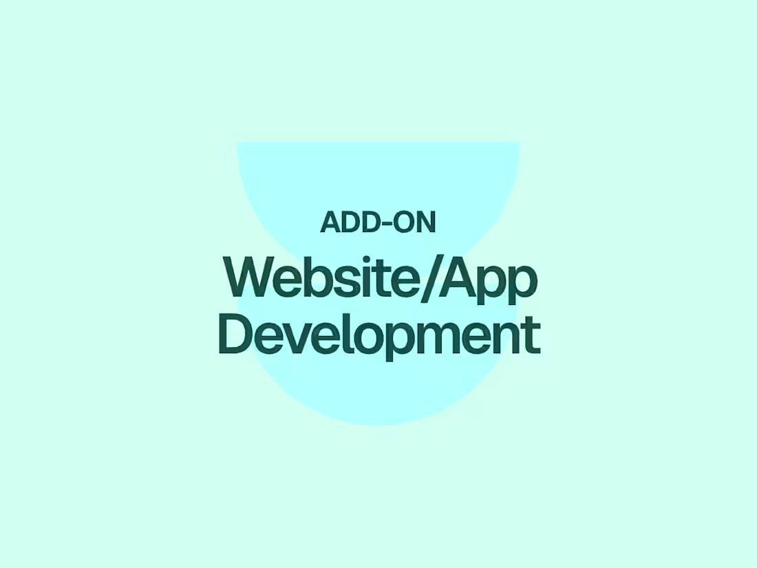 Cover image for (Add-on) Website or App Development