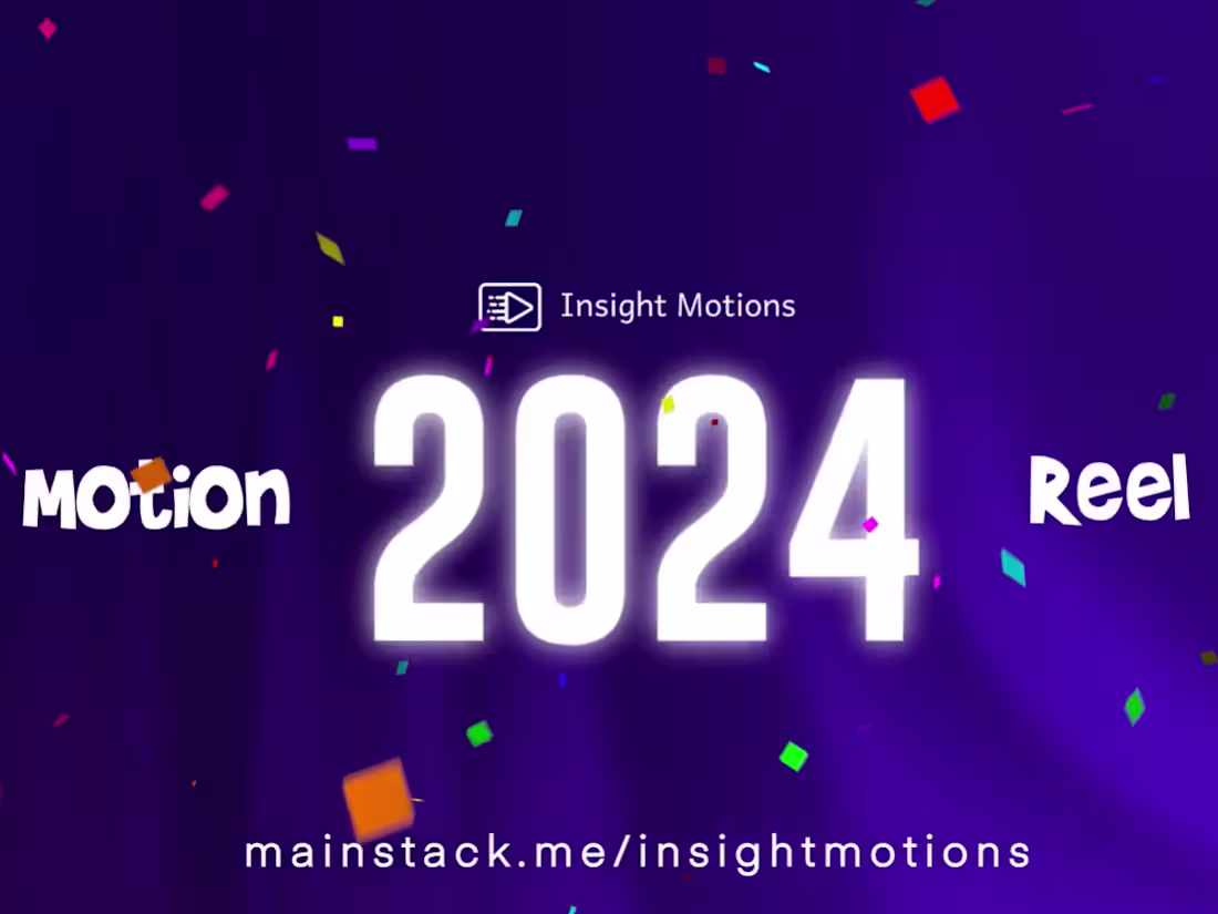 Cover image for David's Motion Design Reel for 2024 https://www.youtube.com/...