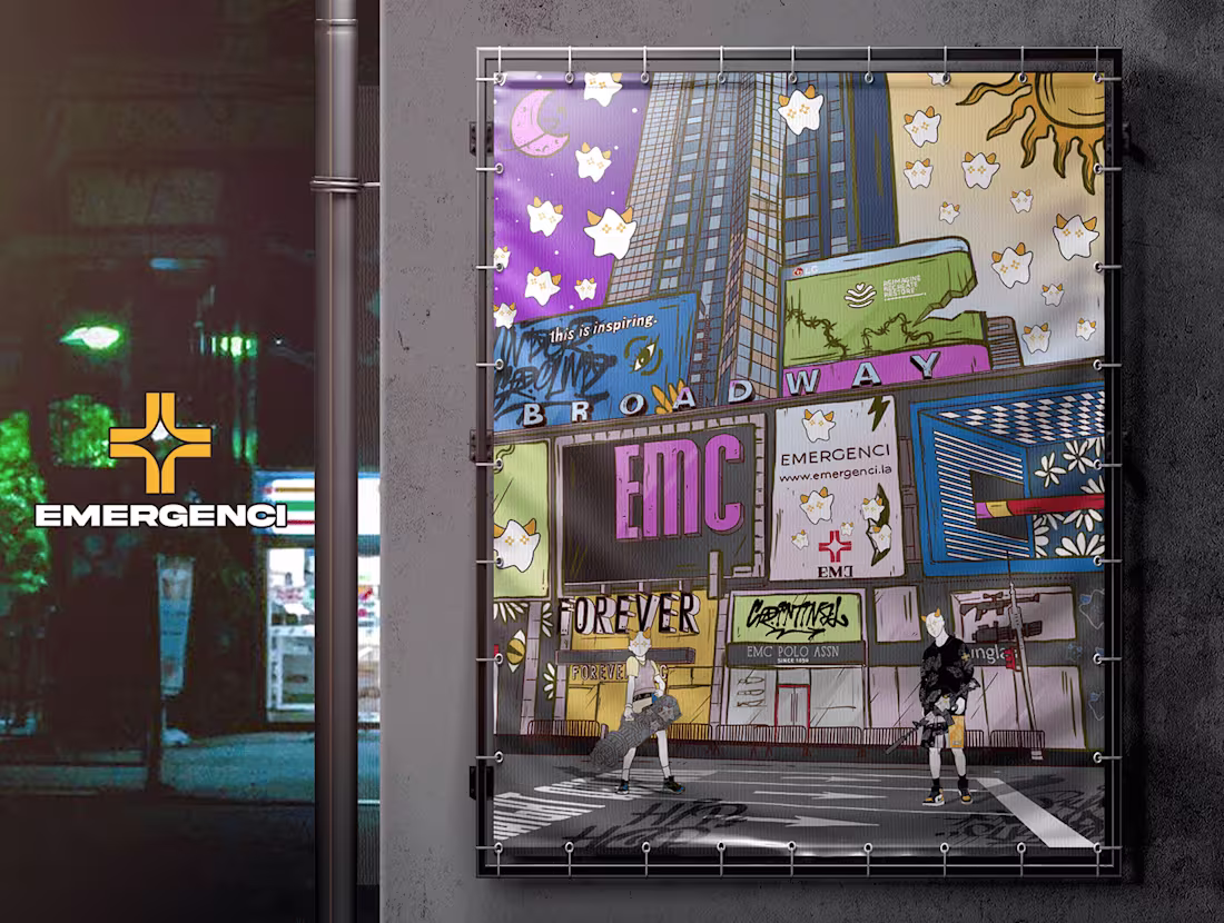 Cover image for Emergenci.LA :: Streetwear design (t-shirt, hoodie, pant,...)