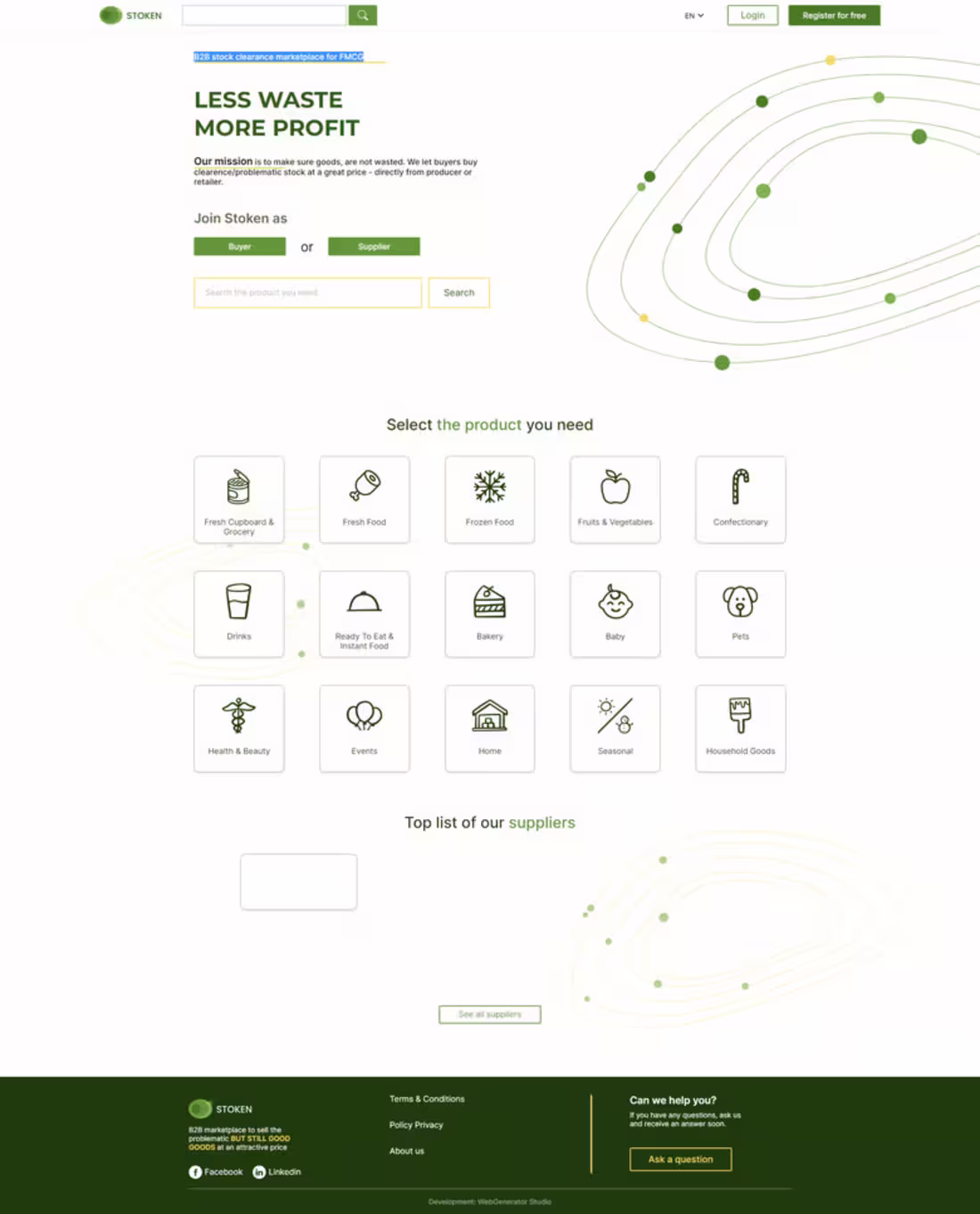 Cover image for STOKEN: B2B Clearence Marketplace for