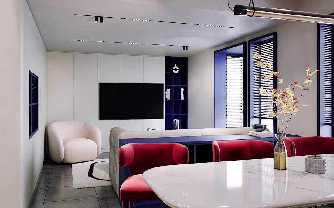 Cover image for Modern living room render 🏠
Took