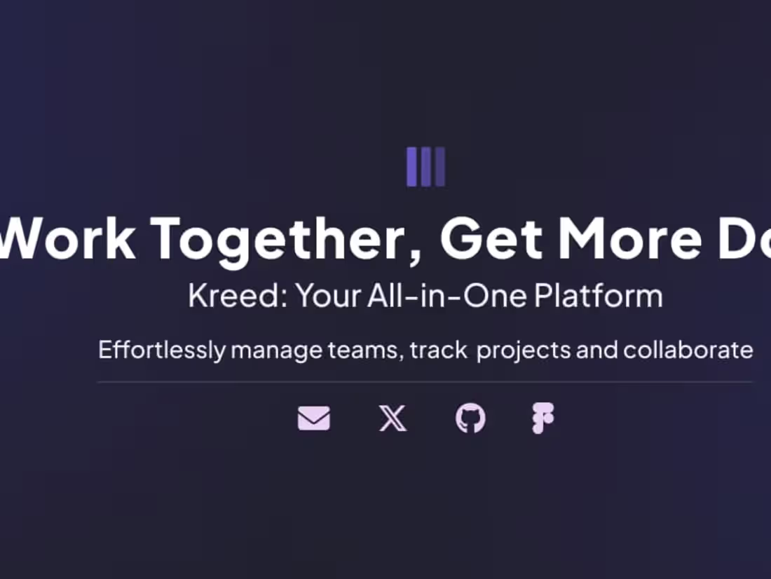 Cover image for Kreed - Simplify Your Team’s Collaboration