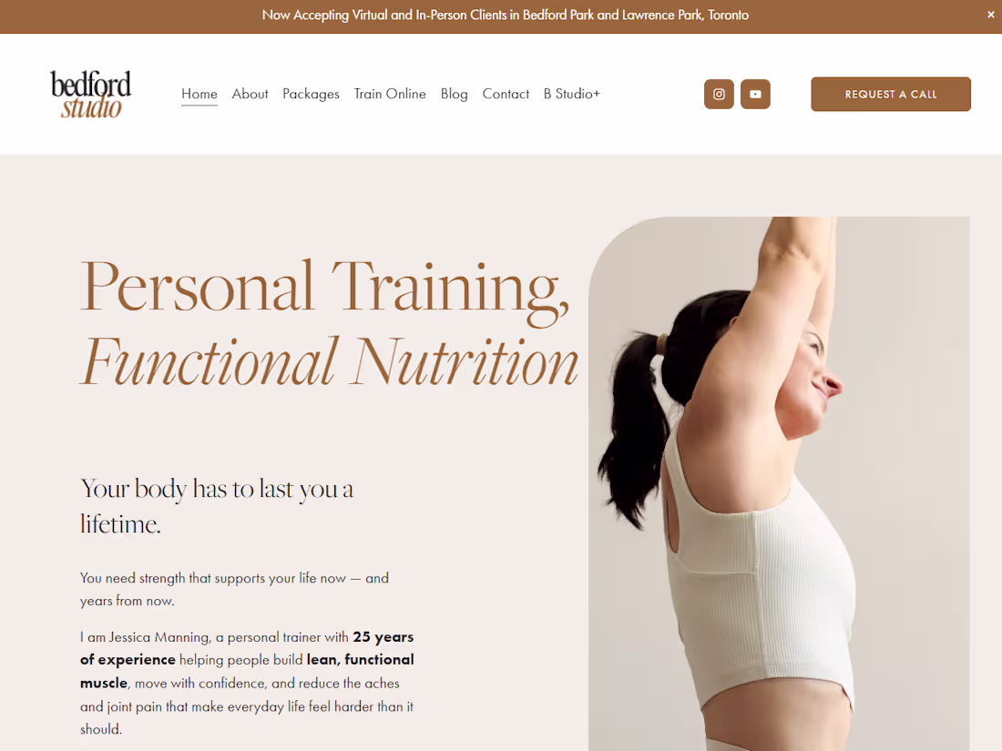 Cover image for Squarespace Website Development for Bedford Studio