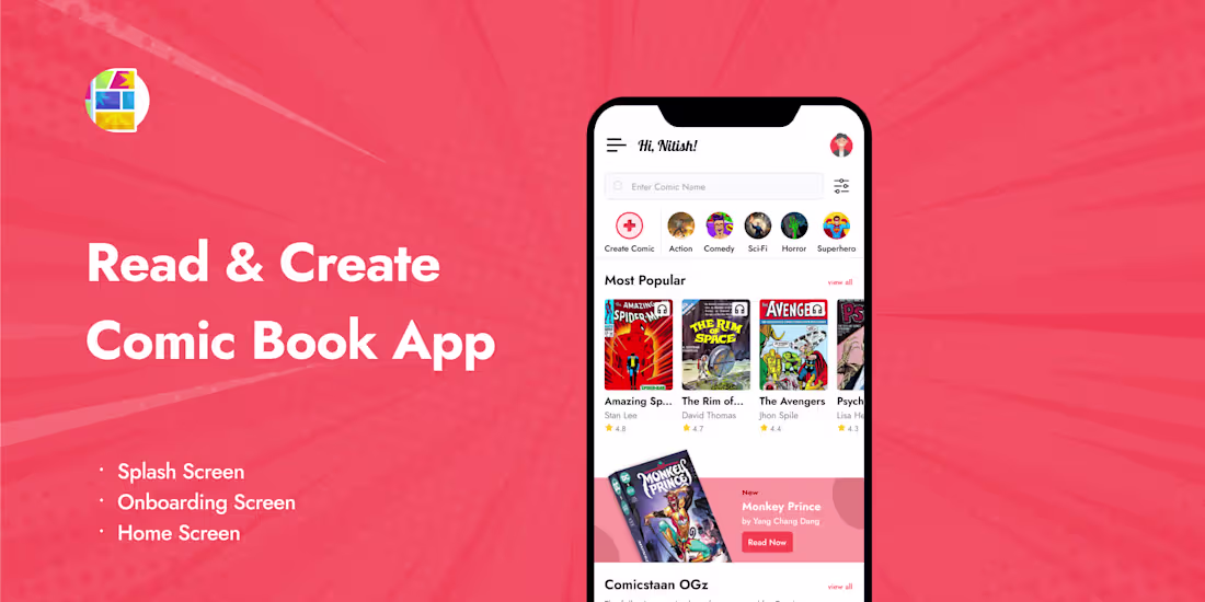 Cover image for Comicstan : Create your own