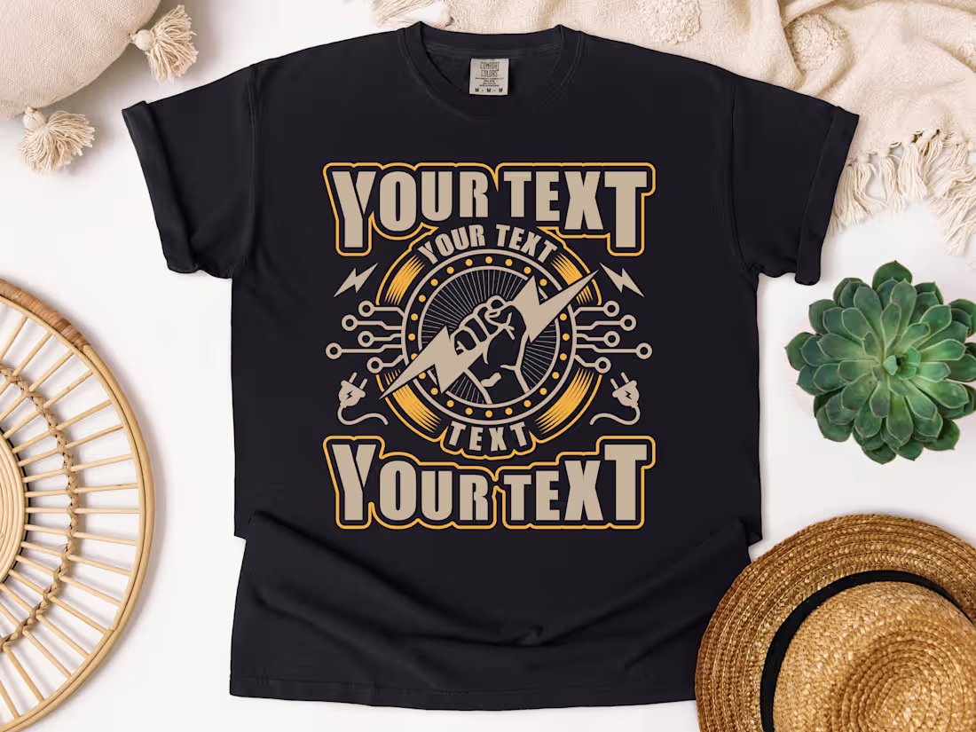 Cover image for Typography t-shirt design 