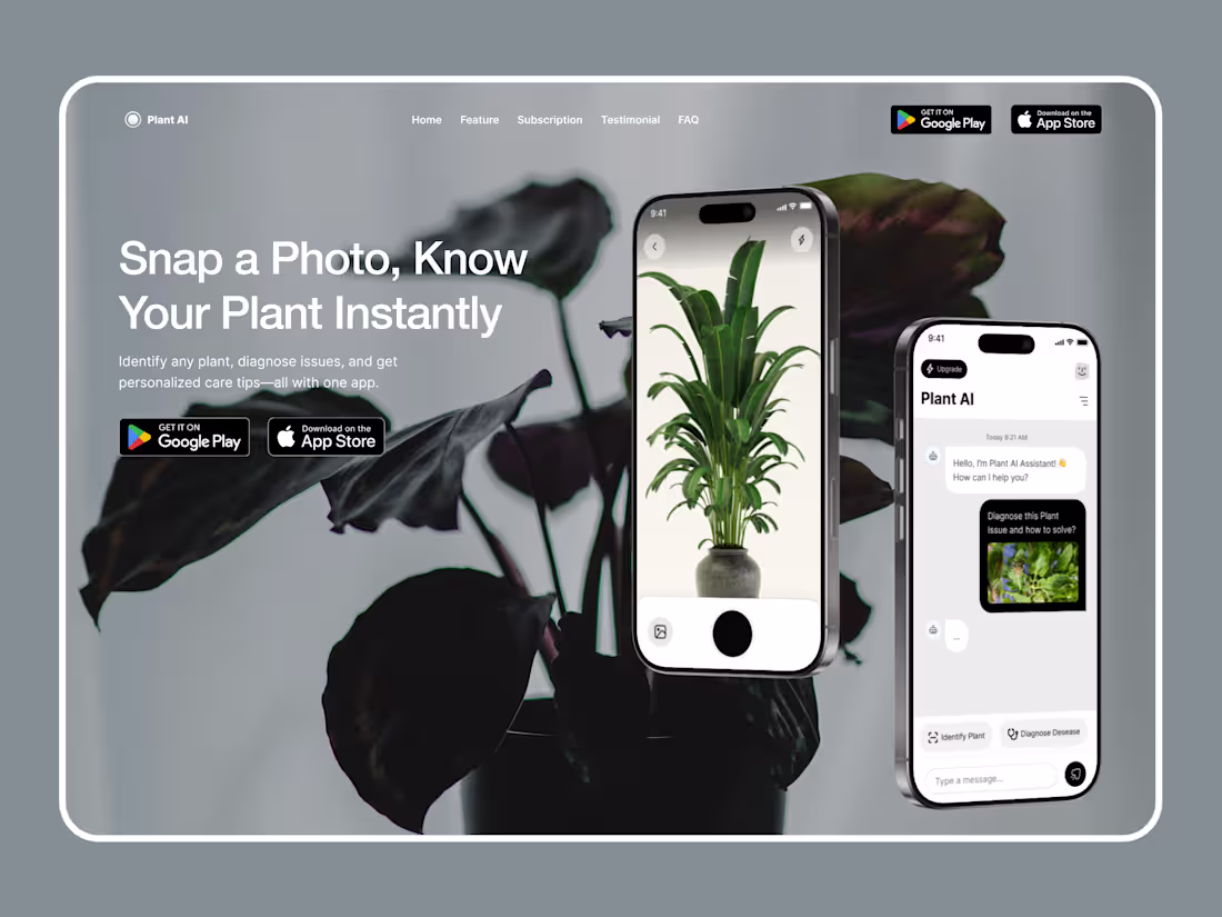 Cover image for Plant AI App