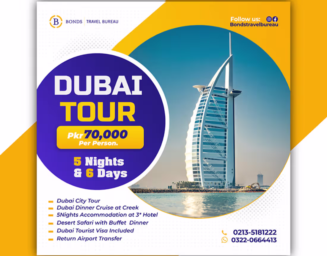 Cover image for Bonds Travel Post on Behance