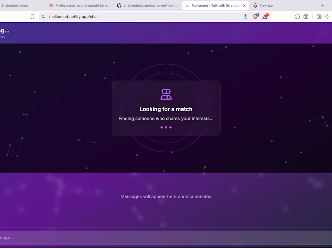 Cover image for Mallumeet is an online platform