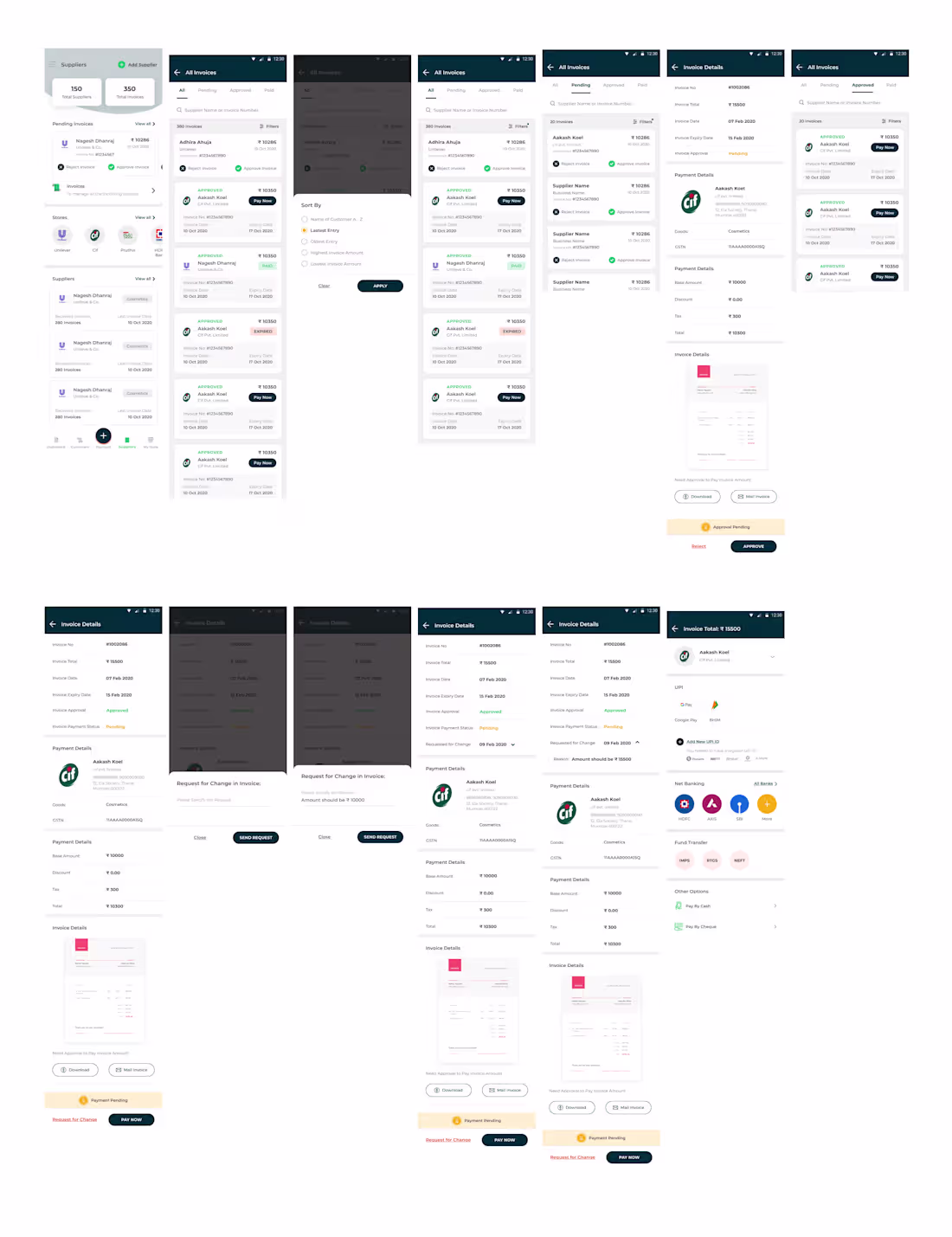 Cover image for Mobile App (UI/UX) POS Payment Solution