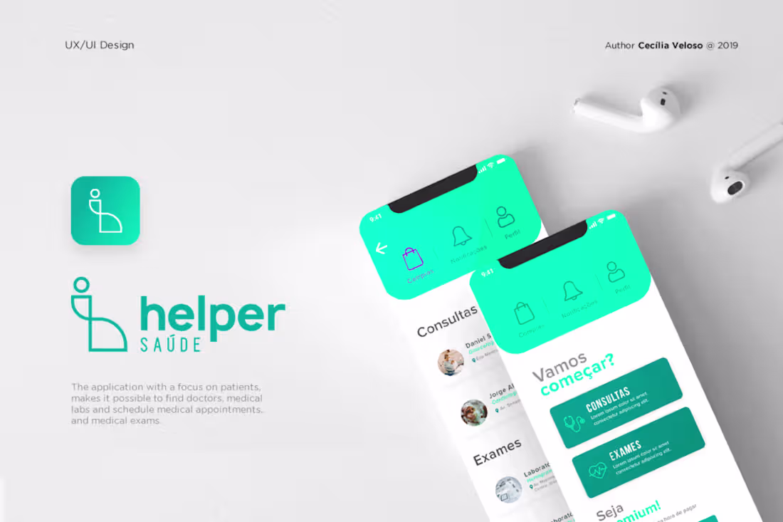 Cover image for Helper / UX/UI Design