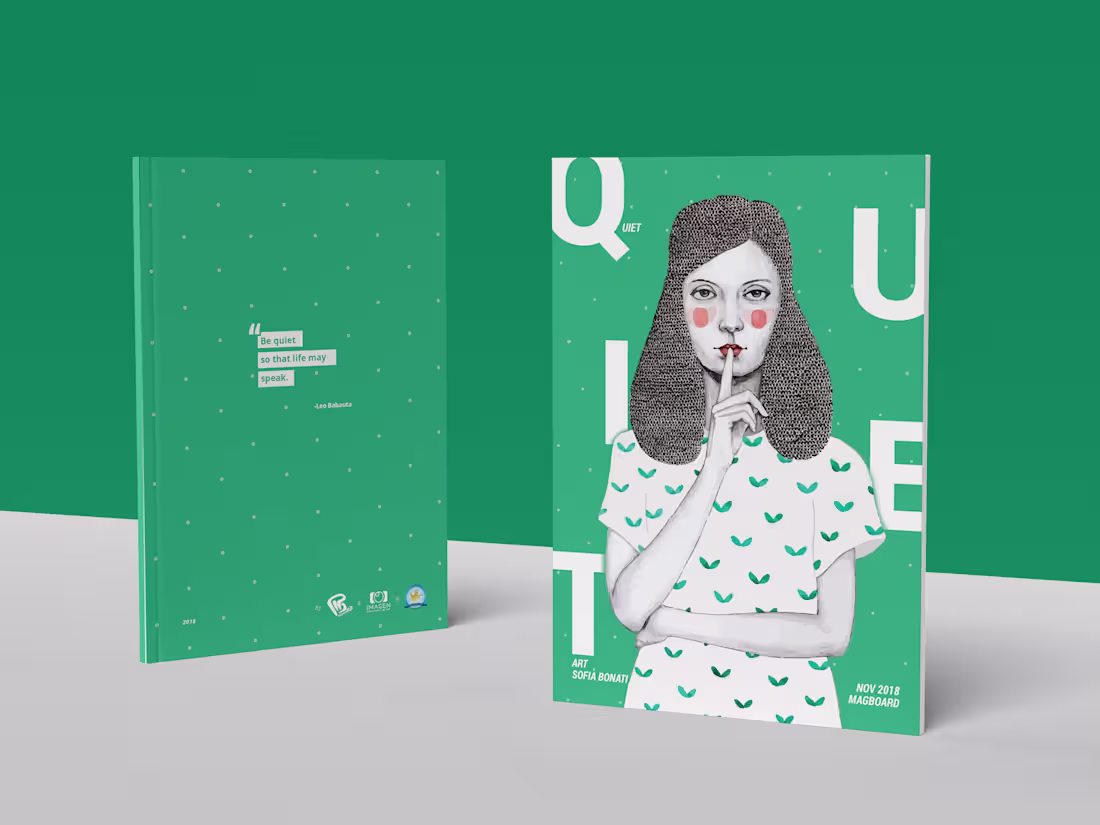 Cover image for Quiet: Magazine Design for Magboard