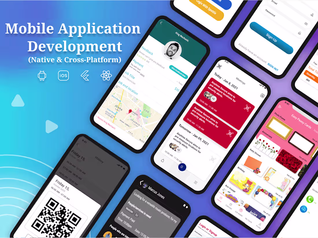 Cover image for I will be your Mobile Application Developer