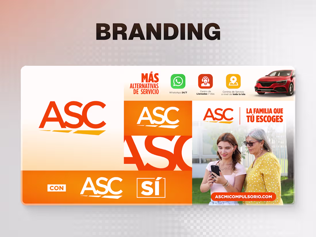 Cover image for ASC — Brand System & Campaign Visuals