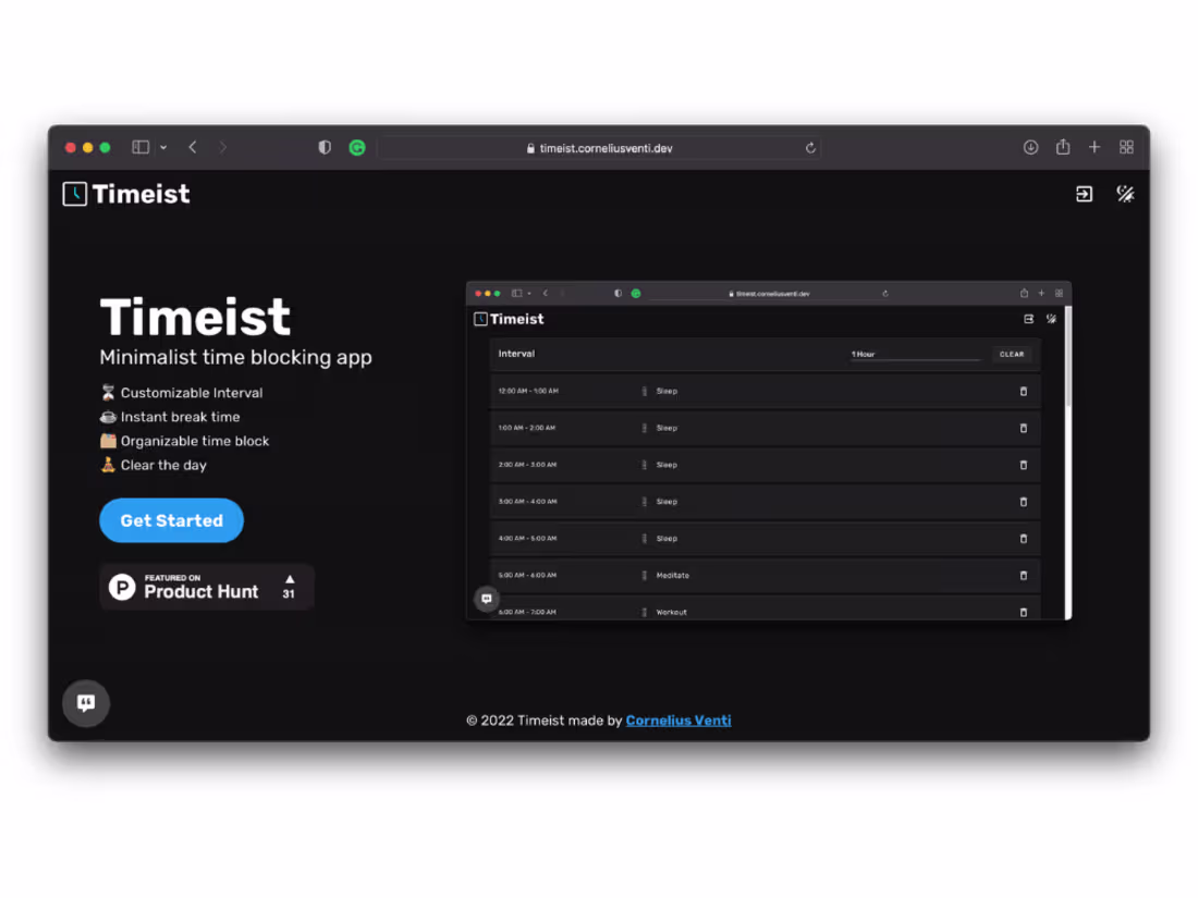 Cover image for Timeist