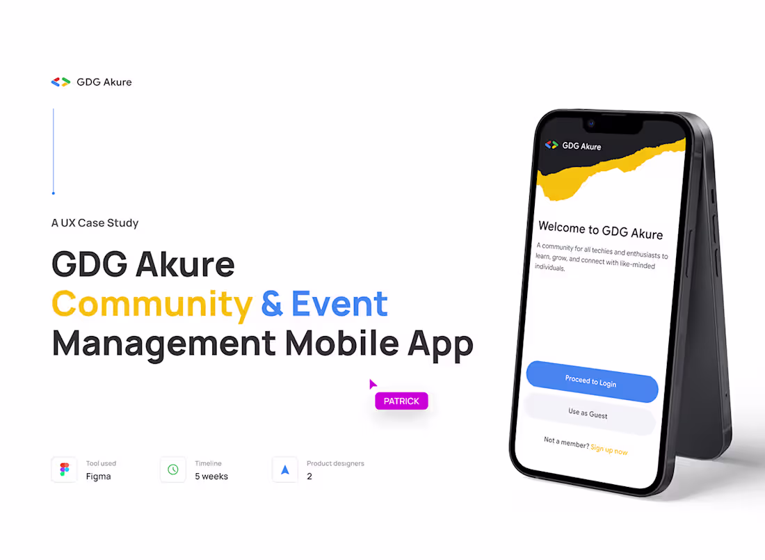 Cover image for GDG Akure - Tech Community Mobile App 