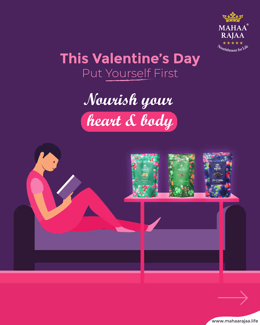 Cover image for Social Media Posts for Mahaarajaa Life