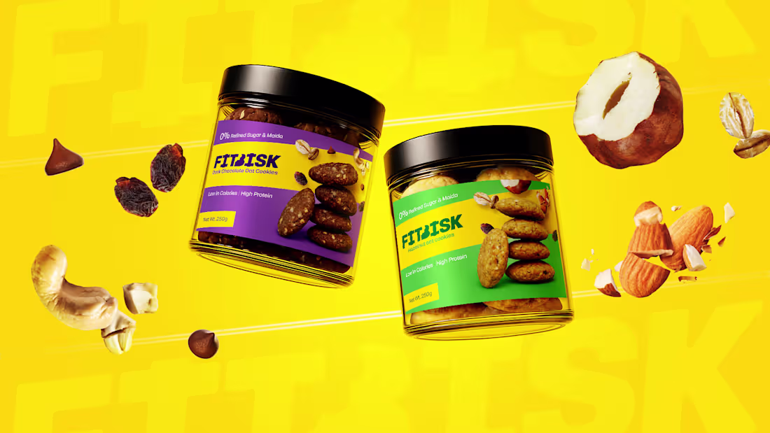 Cover image for FitBisk - Branding and packaging