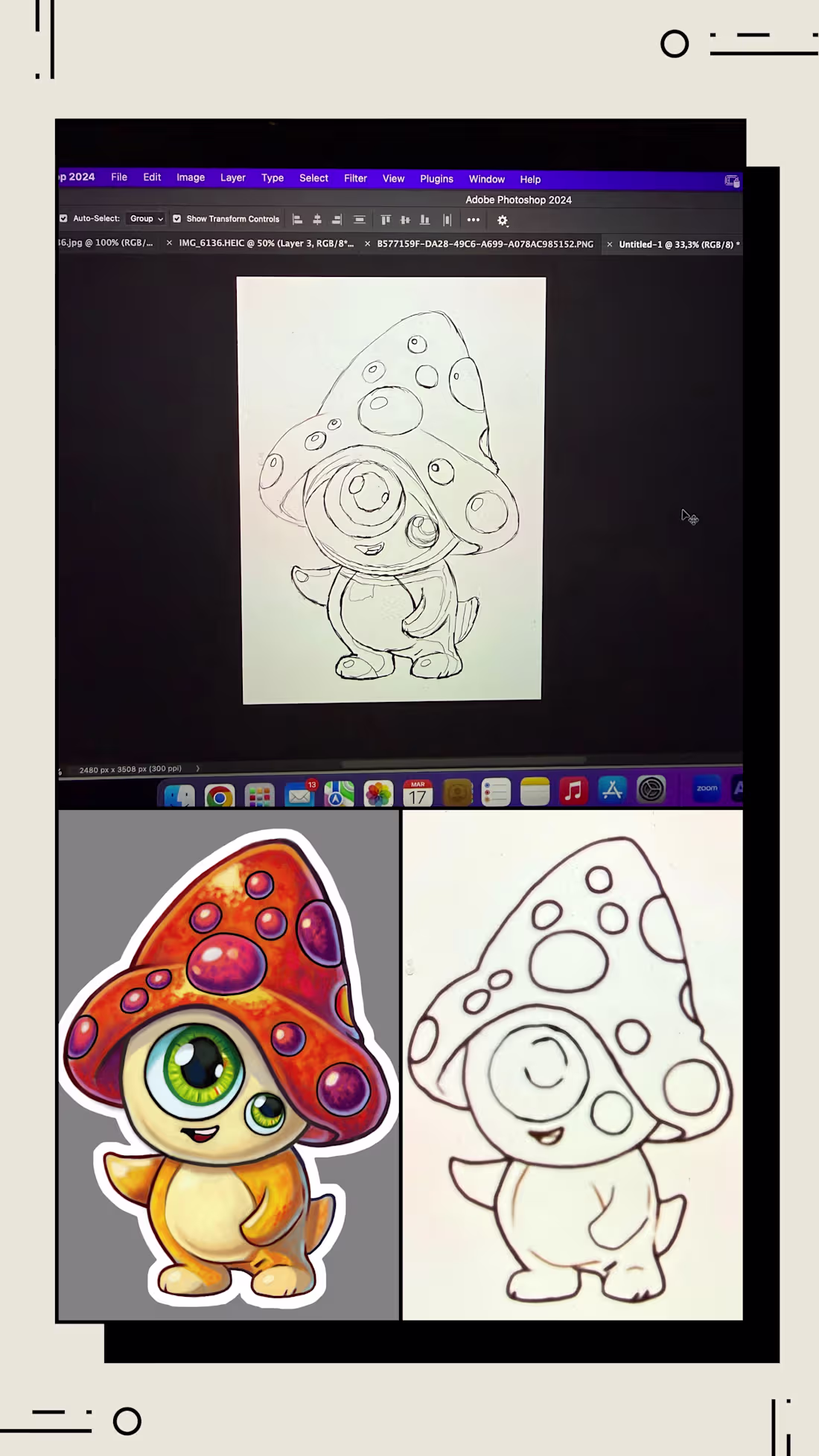 Cover image for Mushroom Sticker Photoshop 