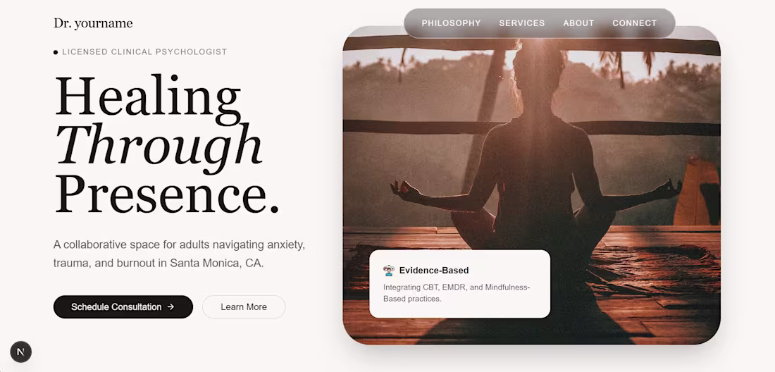 Cover image for Built this website as part