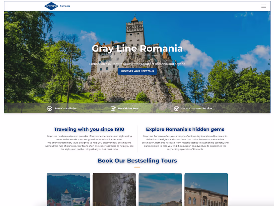 Cover image for Gray Line Romania