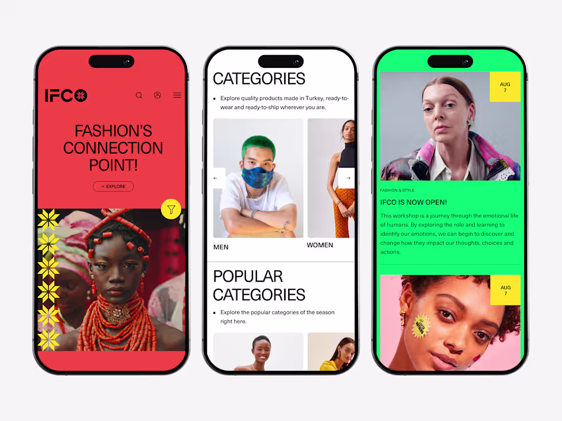 Cover image for IFCO (Istanbul Fashion Connection) Event Project