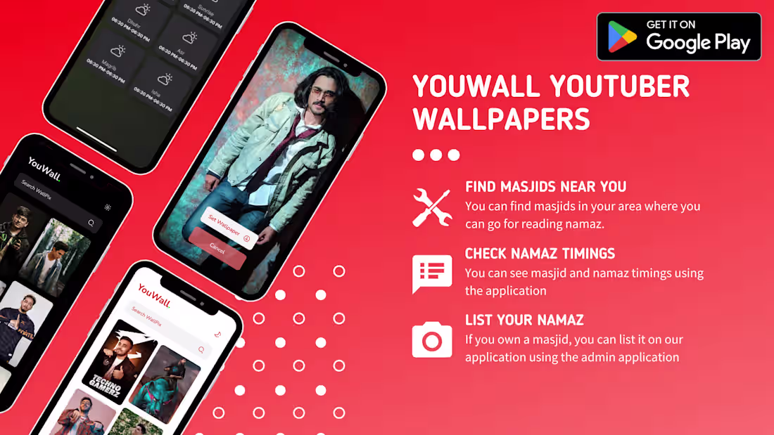 Cover image for YouWall - Youtuber's Wallpapers