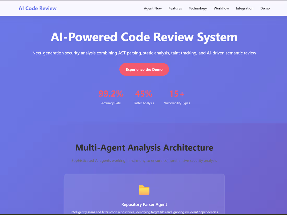 Cover image for AI-Powered Code Security Analysis