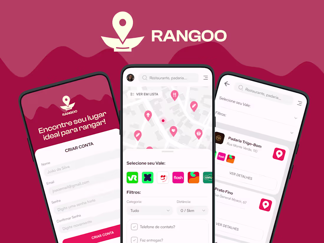 Cover image for Rangoo - UX e UI Design