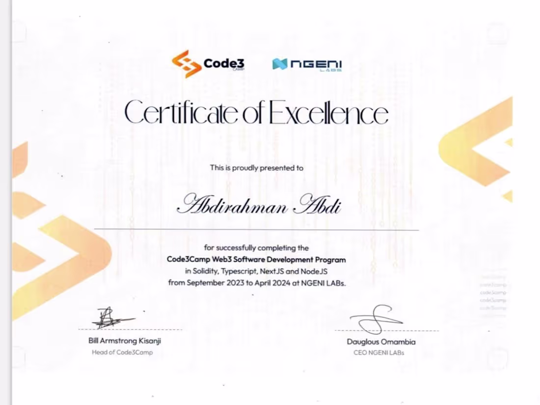 Cover image for Blockchain Developer