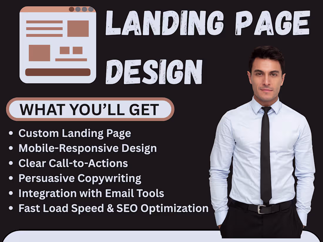 Cover image for Converting Landing Page Design That bring Leads and Boosts Sales