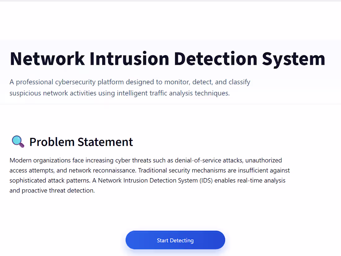 Cover image for A real-time intrusion detection system