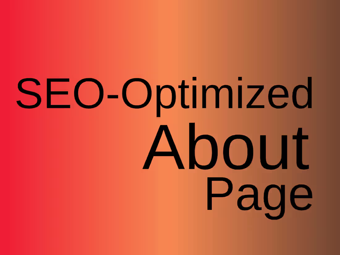 Cover image for Brand & Personal About Page