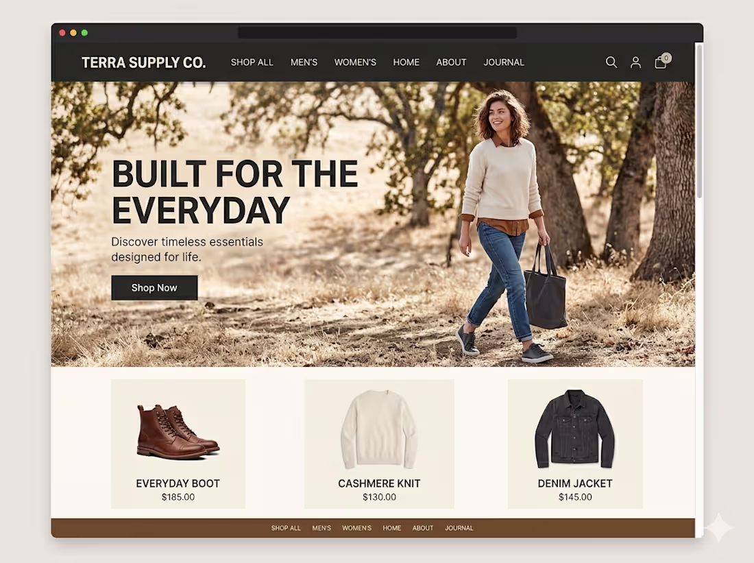 Cover image for Oakfield Supply Co. — a