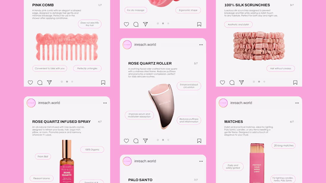 Cover image for InReach · Social Media Management + Content Strategy