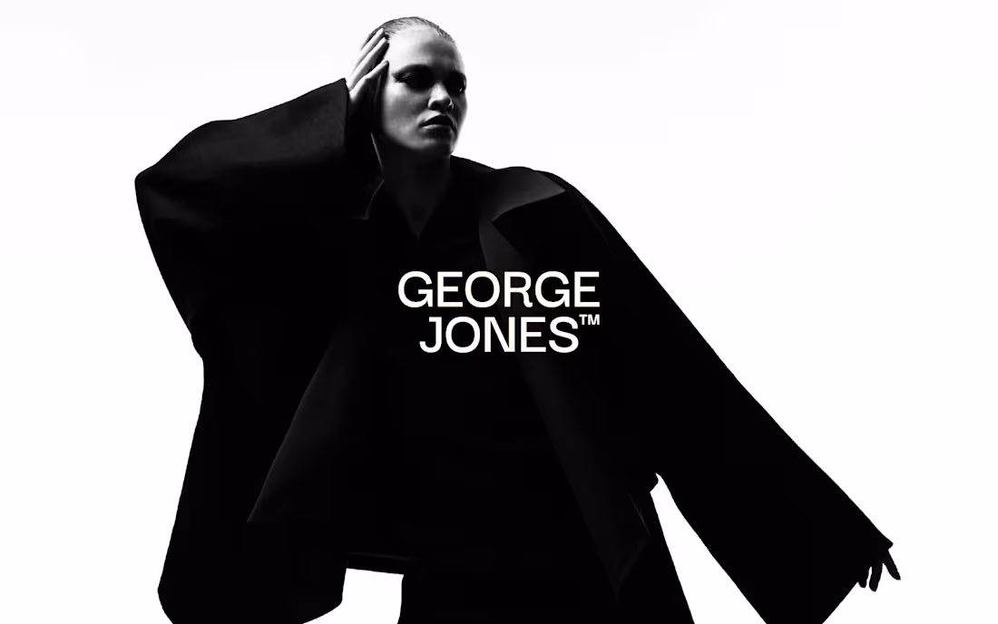 Cover image for George Jones — Fashion House Branding & Website Design