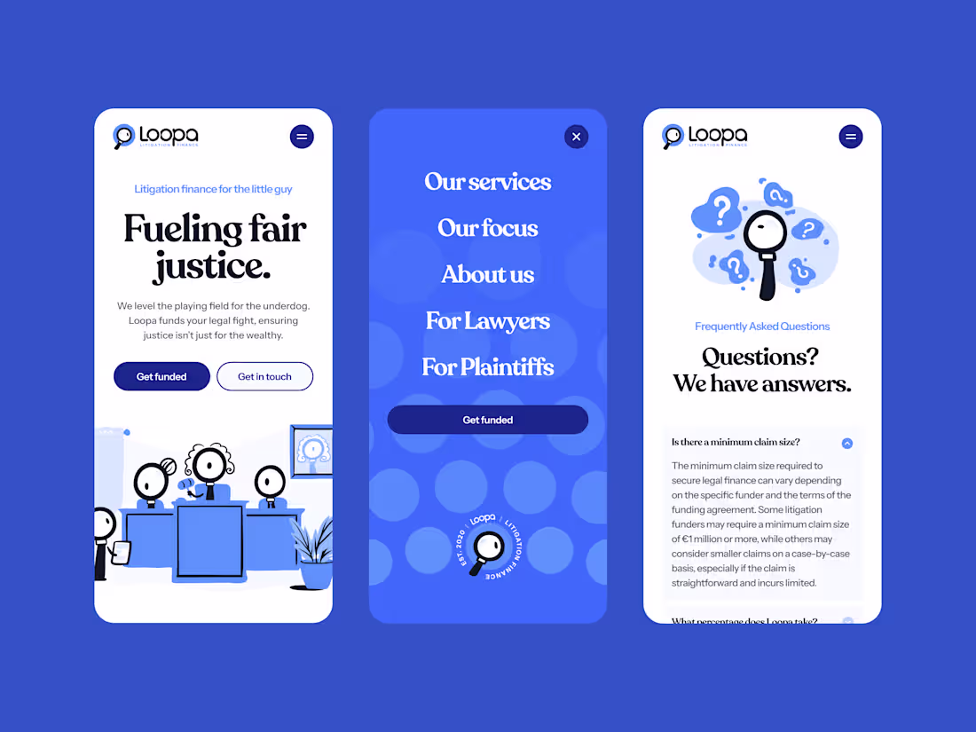 Cover image for The branding and webdesign for