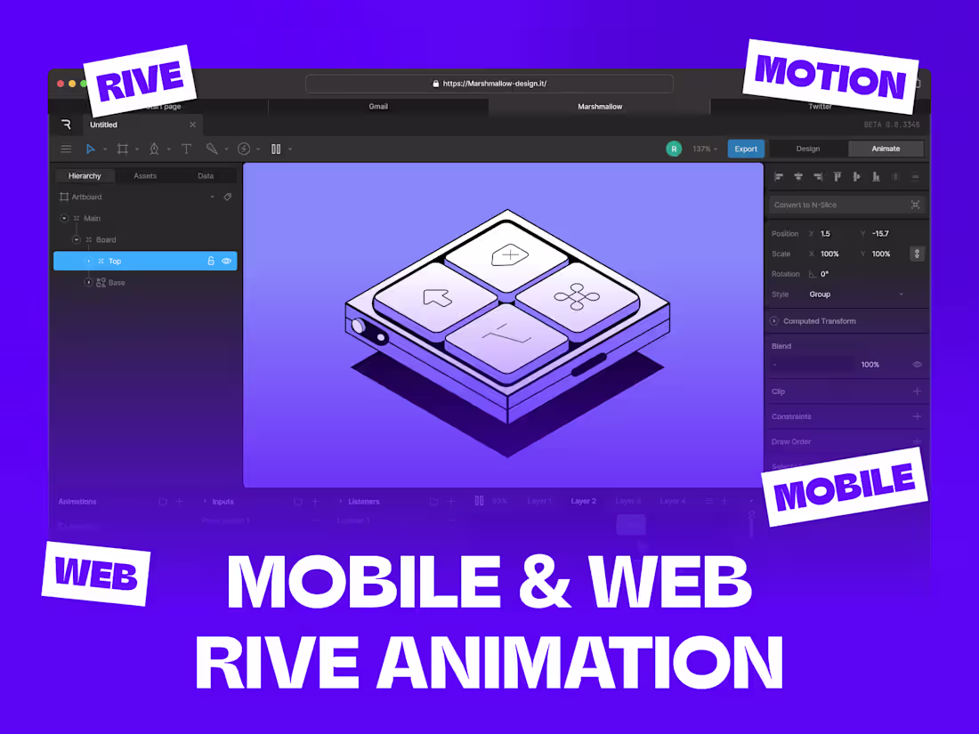 Cover image for Rive Animations