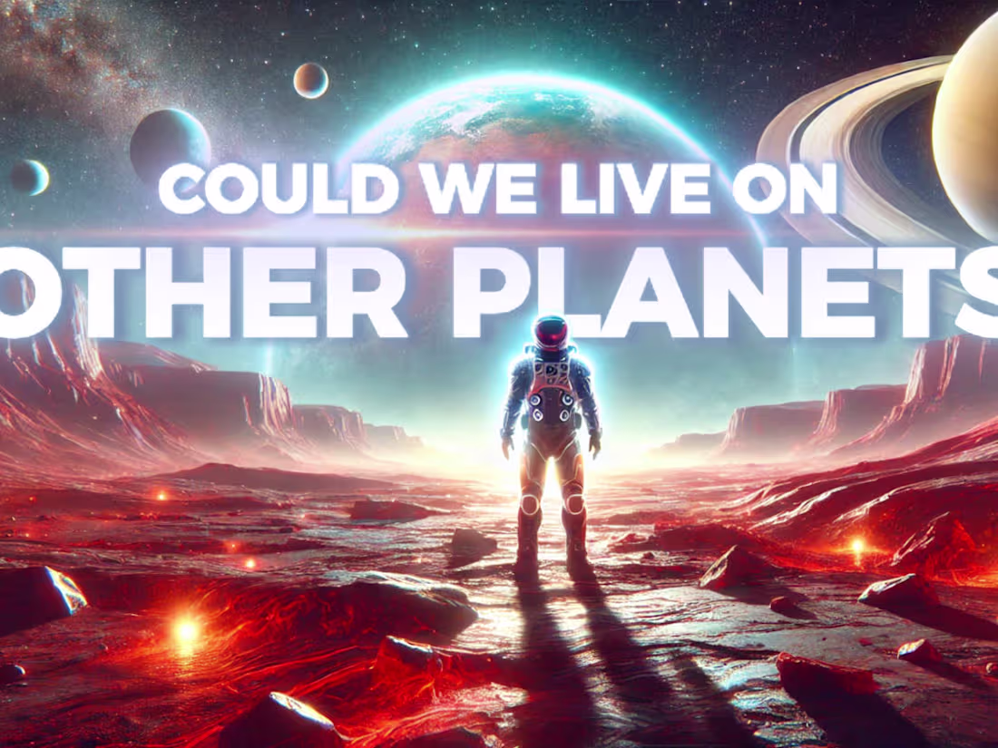 Cover image for Could we live on other planets?