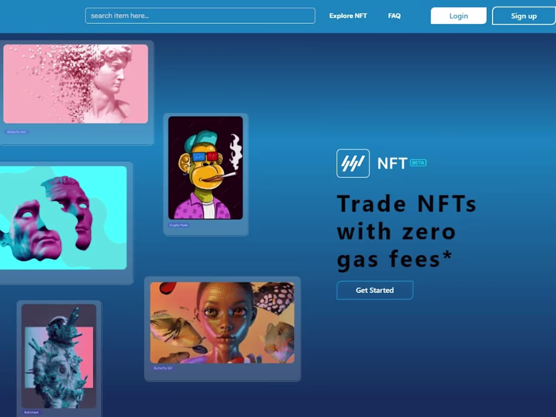 Cover image for Fractional NFT Marketplace Development