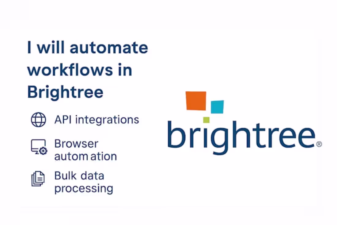 Cover image for Brightree Automation & Integration for Healthcare