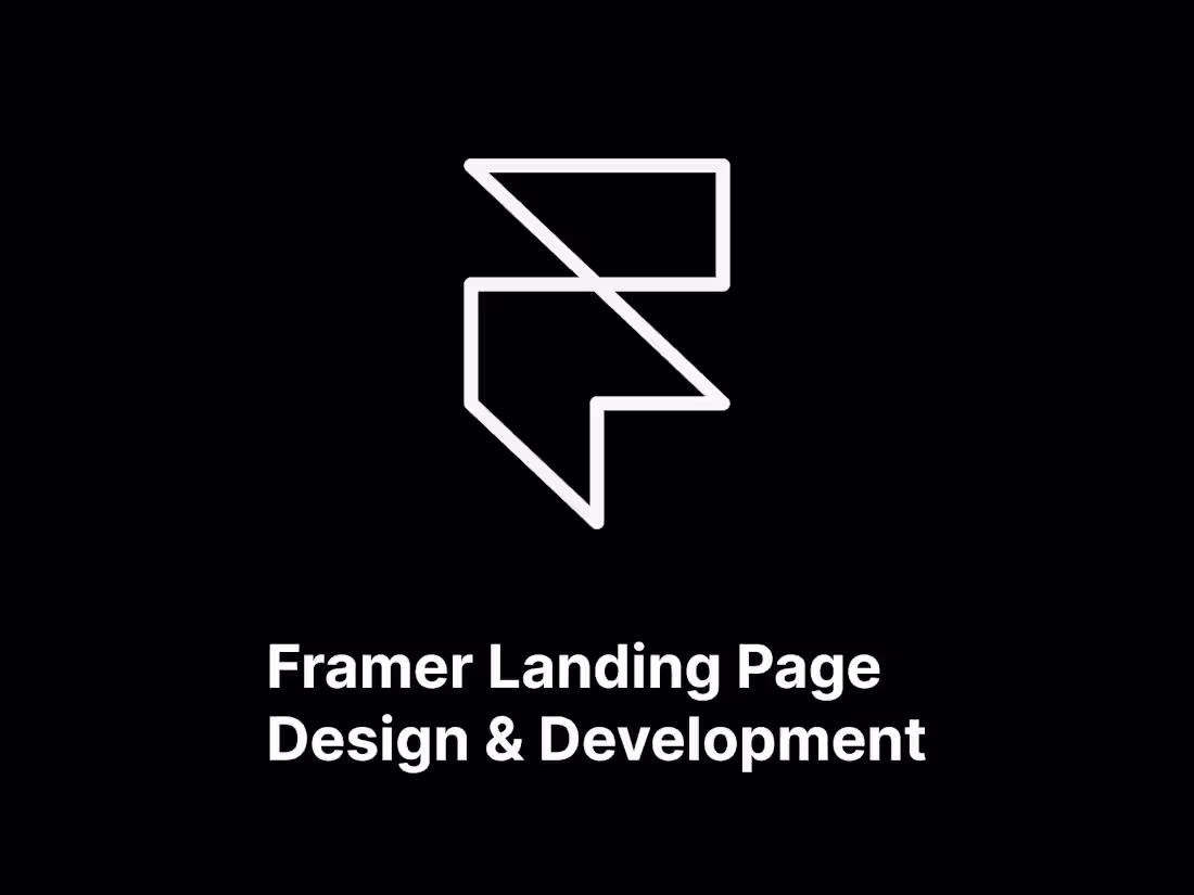 Cover image for Framer Landing Page Design & Development
