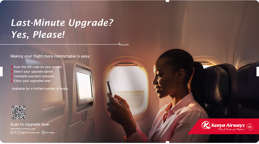 Cover image for Kenya Airways social media content