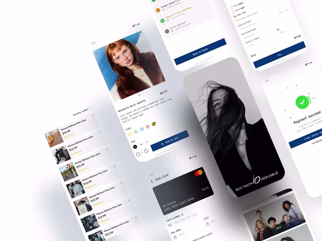 Cover image for Title: E-Commerce Mobile App UI
