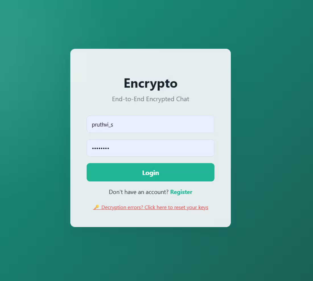 Cover image for Secure instant messaging app with
